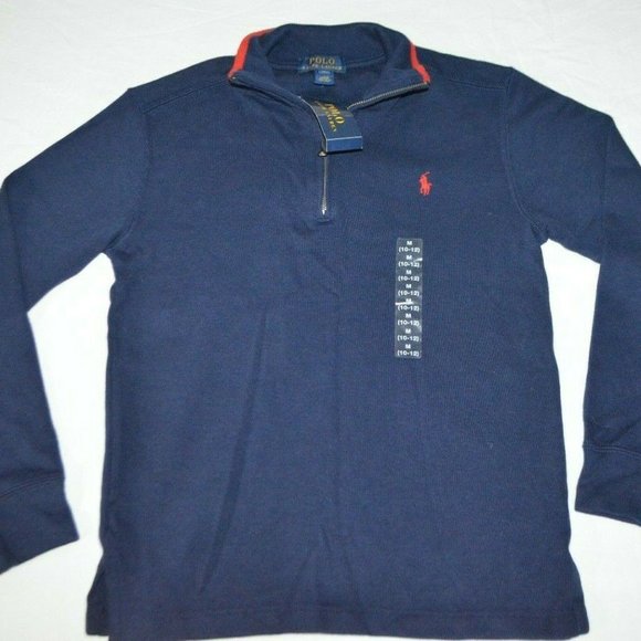 Polo Ralph Lauren Other - Polo Ralph Lauren Cotton Quarter-Zip Pullover